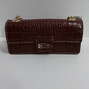 Liz Claiborne Coffee Color Mini Bag NWT